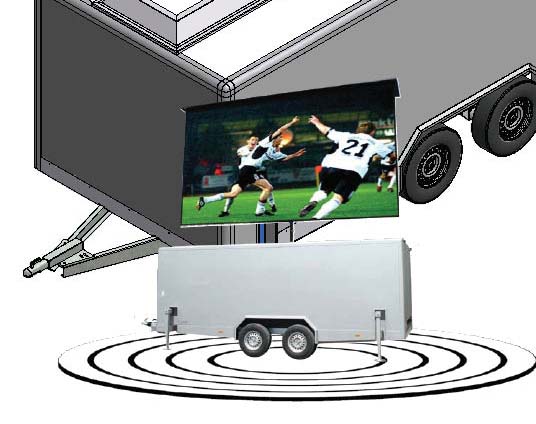 LED trailer